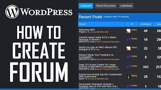 How To Make A Forum Using WordPress - Easy 2023 Tutorial