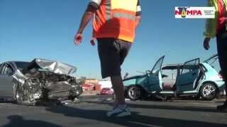preview picture of video 'NAMPA WHK Gruesome accident leaves four seriously injured 09 SEPT 2014'