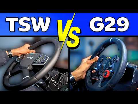 MOZA TSW vs Logitech G29 – Should You Upgrade?
