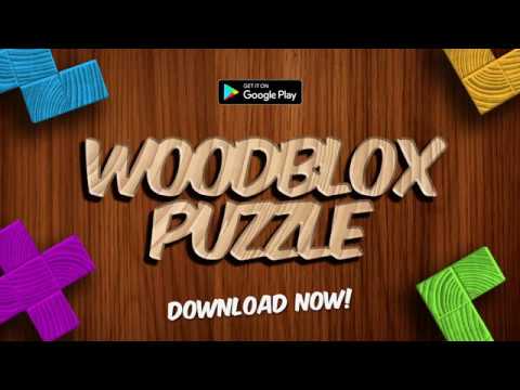 Woodblox Puzzle Wooden Blocks Video