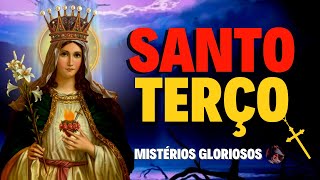 Santo Terço de Hoje - Santo Terço Domingo(11\/12\/22) - Mistérios Gloriosos