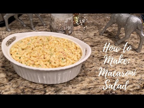 How To Make | Puerto Rican Macaroni Salad