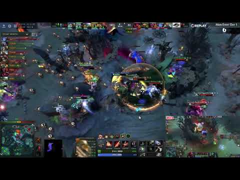Secret Teamfight Skills vs LGD : KL MAJOR 2018