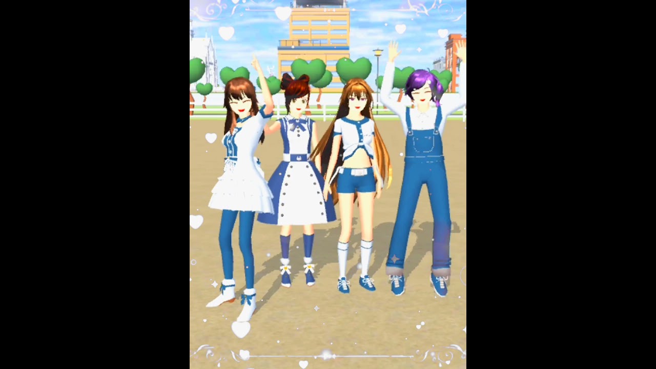 みんな起きてね！！今日は楽しい日曜日だよ！#sakuraschoolsimulator #illit #sunday #2026 #kpop