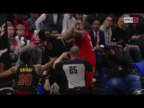 Serge Ibaka gets mad on Marquese Chriss