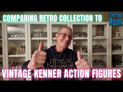 star wars retro collection comparison to vintage figures. part 1