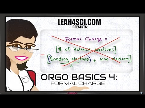 Formal Charge Shortcut Organic Chemistry Basics Vid 4