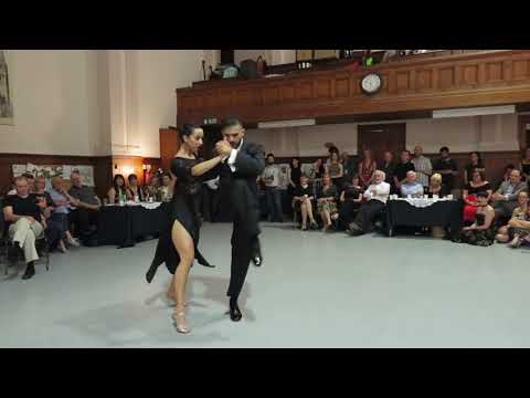 Eric Dinzel and Flavia Kohut 2nd dance @ Midnight Milonga, Glasgow, 9 June 2018