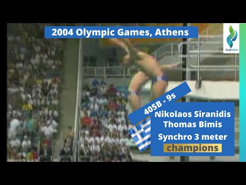 2004 Thomas Bimis & Nikolaos Siranidis - Team Greece - 401B-101B - Olympics Games