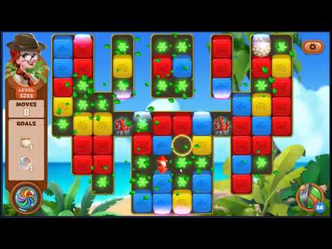 Lost Island Blast Adventure Level 1211 - NO BOOSTERS 🏝️ | SKILLGAMING ✔️