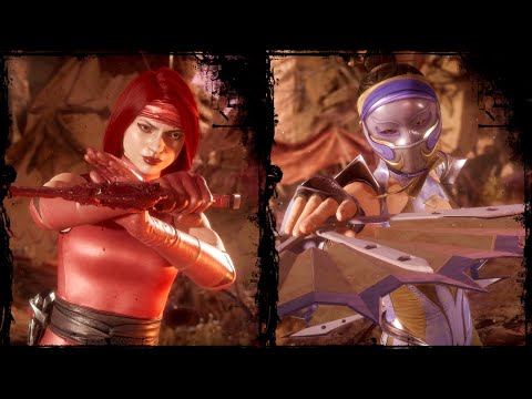 Skarlet v Kitana - 3/5 AI Fight (Part 2) - Mortal Kombat 11