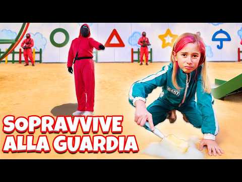 GIORGIA SOPRAVVIVE ALLA GUARDIA DI SQUID GAME 2 PIÙ CATTIVA DEL MONDO PER 24 ORE NELLA VITA REALE!