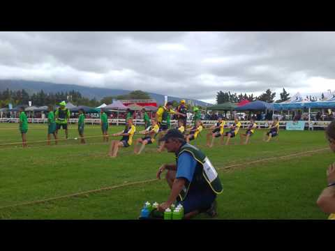 SA Junior Tug of war final 360kg - 2016 - 1st pull