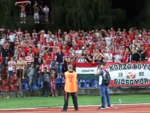 DVTK vs. Litex 14/15 Ünneplés a meccs után