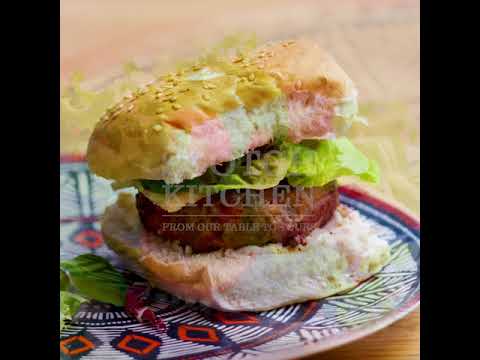 Scotch Beef and Red Pepper Burger