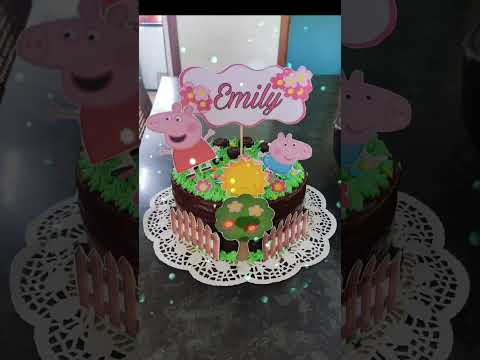 Pastel Peppa Pig #merengueitaliano #byadelita #peppapigcake #cakecubano