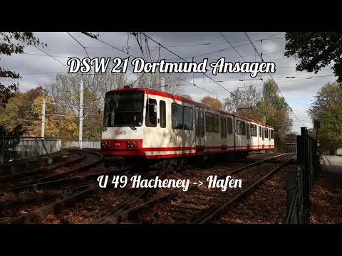 [DSW21 Dortmund] Ansagen U49 Hacheney - Hafen