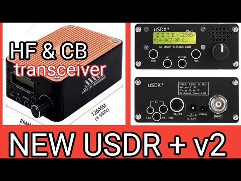 Amazing - USDX + v2 - SDR Transceiver , All Band CB
