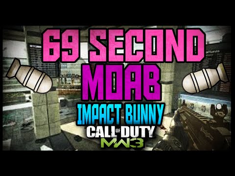 MW3 MONDAY #4 | 69 Second MOAB (ImPact Bunny)