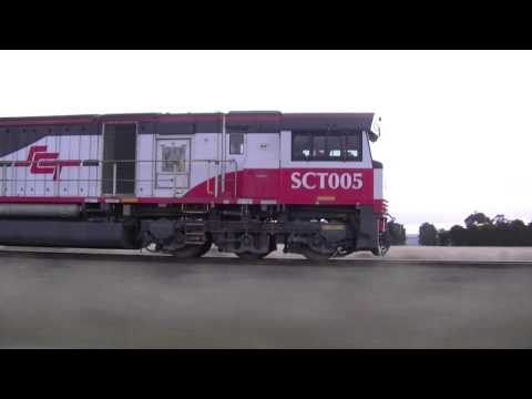 Chasing the SCT Freight Train - Australian Trains, Victoria