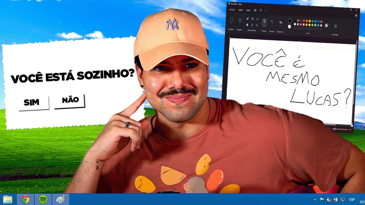 Esse jogo invadiu meu PC e ficou me fazendo perguntas estranhas