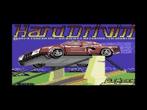 Lukozer Retro Game Review 026 - Hard Drivin' - Commodore 64