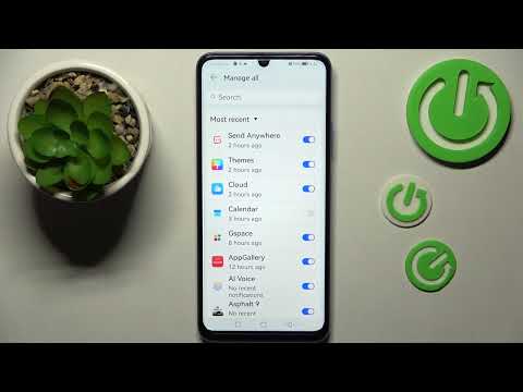 How to Turn On / Turn Off App Notifications on the HUAWEI Nova Y70