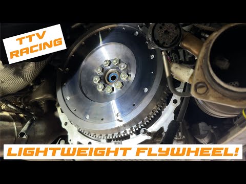 BMW E60 M5 E63 M6 Lightweight Flywheel Installation!!!