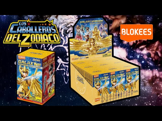 Vídeo relacionado con BLOKEES Figuras Saint Seiya Galaxy Versión 01 El Legado de Sagitario