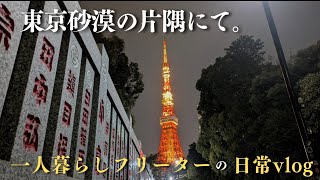 低収入一人暮らしフリーターの日常vlog│高熱でぶっ倒れる│東京、夜桜徘徊│#生活vlog #日常生活 #暮らしのvlog #ニート #セミリタイア #節約生活 #板橋 #貧乏 #東京暮らし　