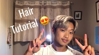 Asian Male Hair Tutorial  | Oscar Tuyen |
