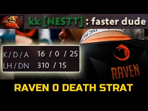 FNATIC.RAVEN PERFECT RECORD STRAT - NO NEED MANTA FOR HIS CARRY HERO