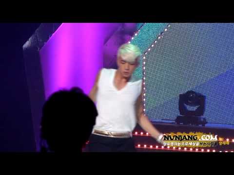 《Fancam》120713 MusicBank Recording2 Wooyoung