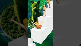 “The Giant Green Cat: Guardians of the Mystic Steps” #youtube #shorts #viralvideo #gameplay
