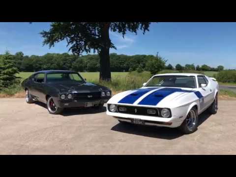 1972 Mustang Mach 1 Fastback vs 1970 Chevrolet Chevelle - Which car sounds the best?!
