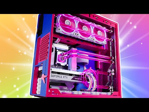 INSANE Custom Water Cooled D.VA Gaming PC Build - RTX 3070