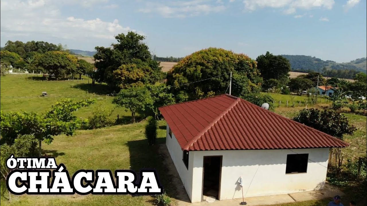 ÓTIMA CHÁCARA COM CASA NOVA E TOPOGRAFIA PLANA R$250mil