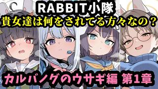 #9【初心者卒業】完全初見でカルバノグのウサギ編『第1章』やる！ブルアカVR?ナニソレ!【ブルアカ】