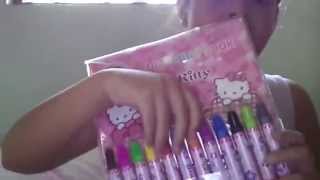 preview picture of video 'Jayne's Hello Kitty collectibles'