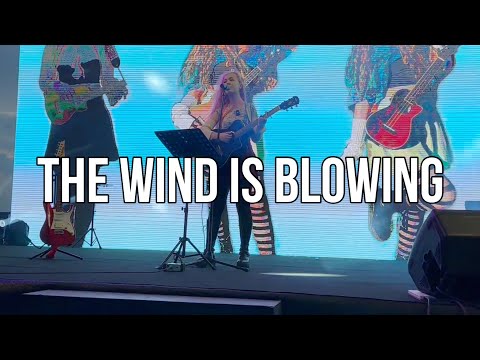 The wind is blowing 바람이 불어 by Park sun ye (박선예) - cover || live at PopCon Skydive Dubai 2024