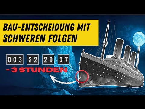 Why the Titanic really sank SO quickly