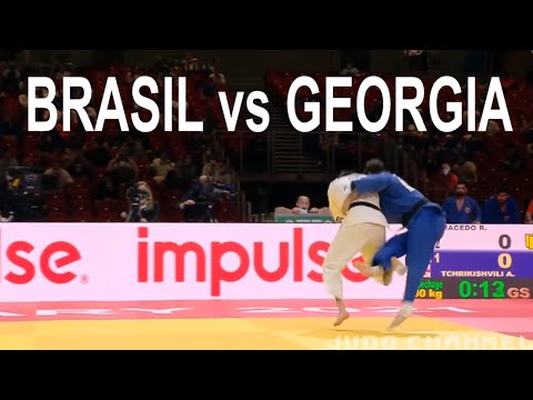 Brasil vs Georgia Judo World Championships 2021