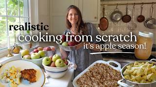 6 Homemade Basics & Simple Dinners for My Family / Delicious Applesauce, Air Fryer Chicken & More 