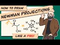 How To Draw Newman Projections Easy Step By Step Guide