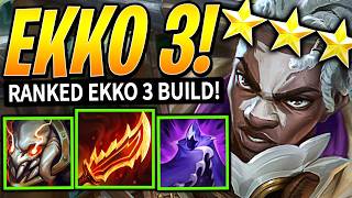 RE-ROLL EKKO 3 BUILD in Ranked! - Set 16 Meta | TFT 16.5 Comps | Teamfight Tactics Guide