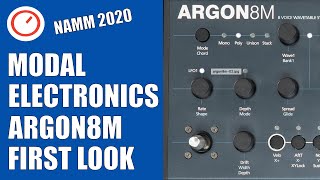 Video thumbnail for NAMM 2020: Modal Electronics Argon8M Desktop Synth First Look & Sound Demo | SYNTH ANATOMY by SYNTH ANATOMY