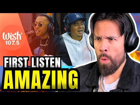 FIRST Listen to Gloc-9 and Flow G perform HALIK LIVE on Wish 107.5 Bus (REACTION) @EshplumeReacts