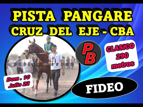 FIDEO: PISTA PANGARE - CRUZ DEL EJE (10-07-2022)