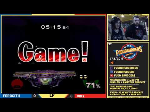 SSBM Orly vs Ferocitii FuddBrudders 99