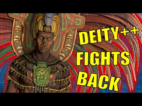 Civ 6 | CAN PACAL SURVIVE Against A Crazy Powerful AI?? – (#3 Deity ++ Modded Mayan Civilization VI)